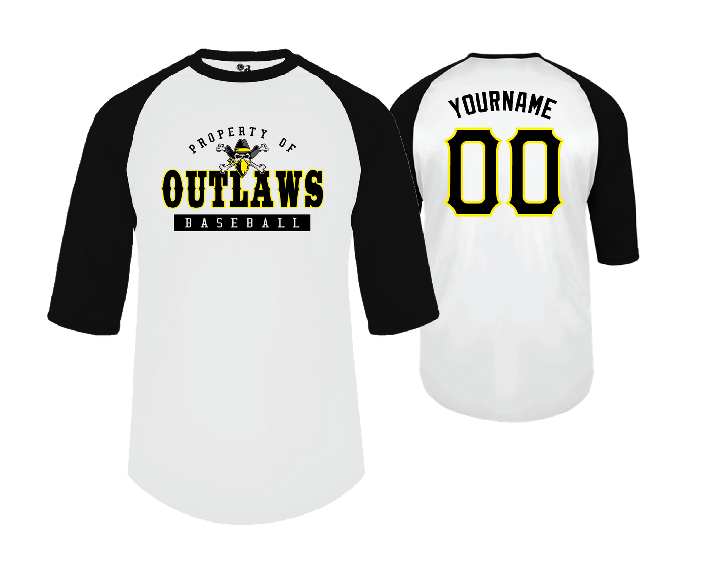 Keyser Outlaw - DTF | Unisex Performance Baseball Tee