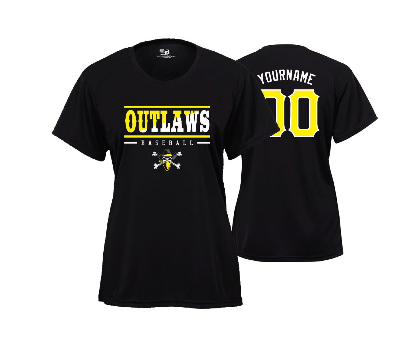 Keyser Outlaws - DTF | Women's Short Sleeve Performance Tee