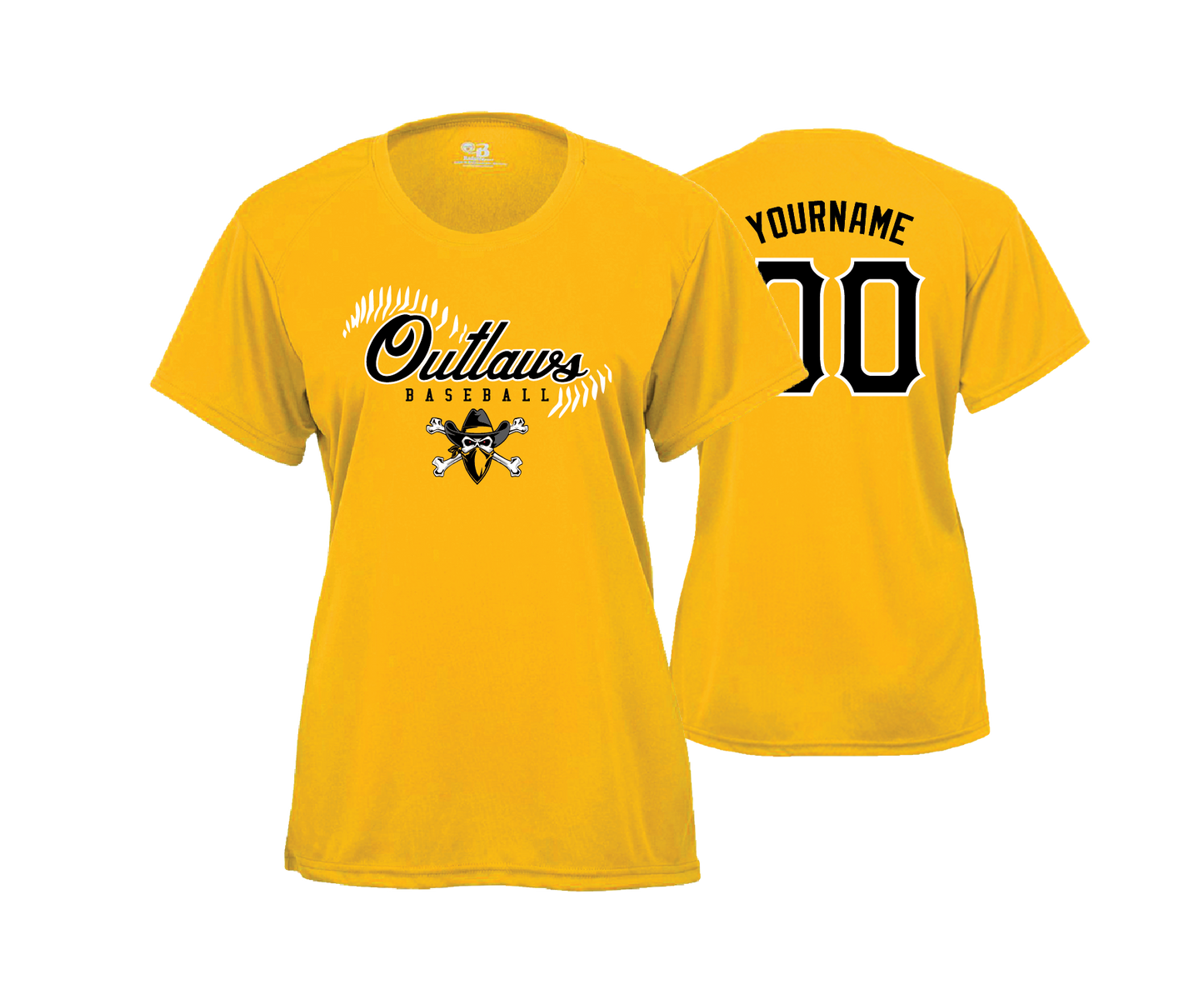 Keyser Outlaws - DTF | Women's Short Sleeve Performance Tee