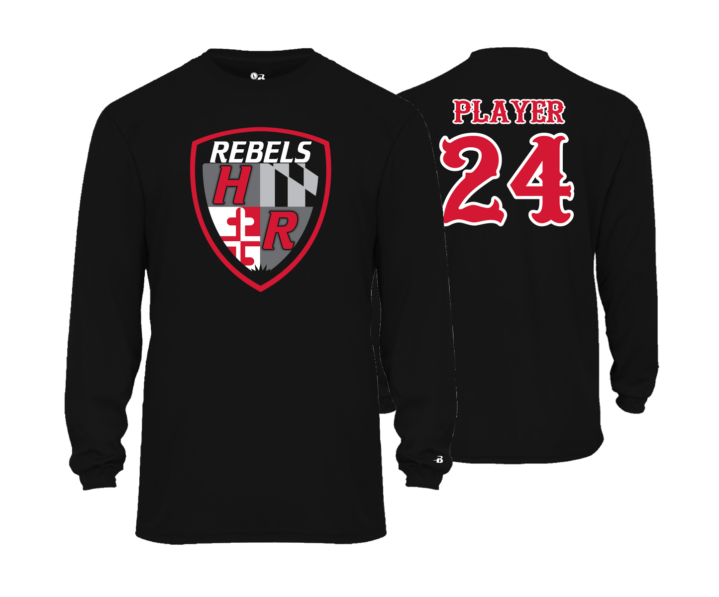 Harundale Rebels - DTF | Unisex Long Sleeve Performance Tee