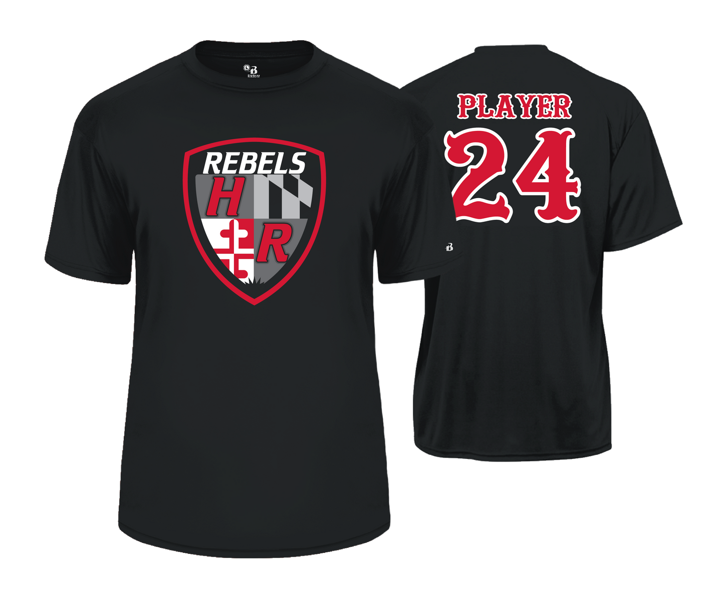 Harundale Rebels - DTF | Unisex Short Sleeve Performance Tee
