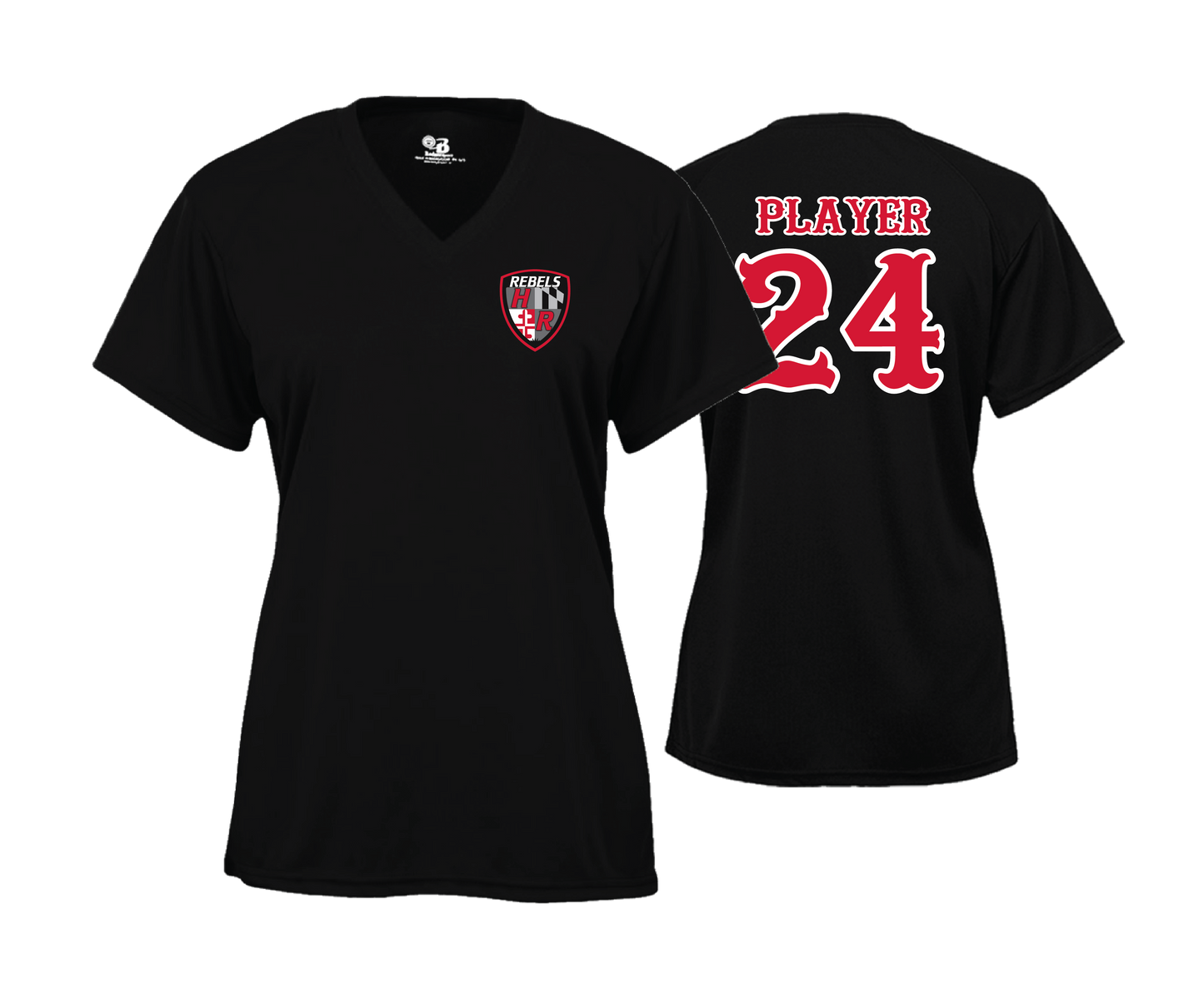 Harundale Rebels - DTF | Women's Short Sleeve Performance Tee