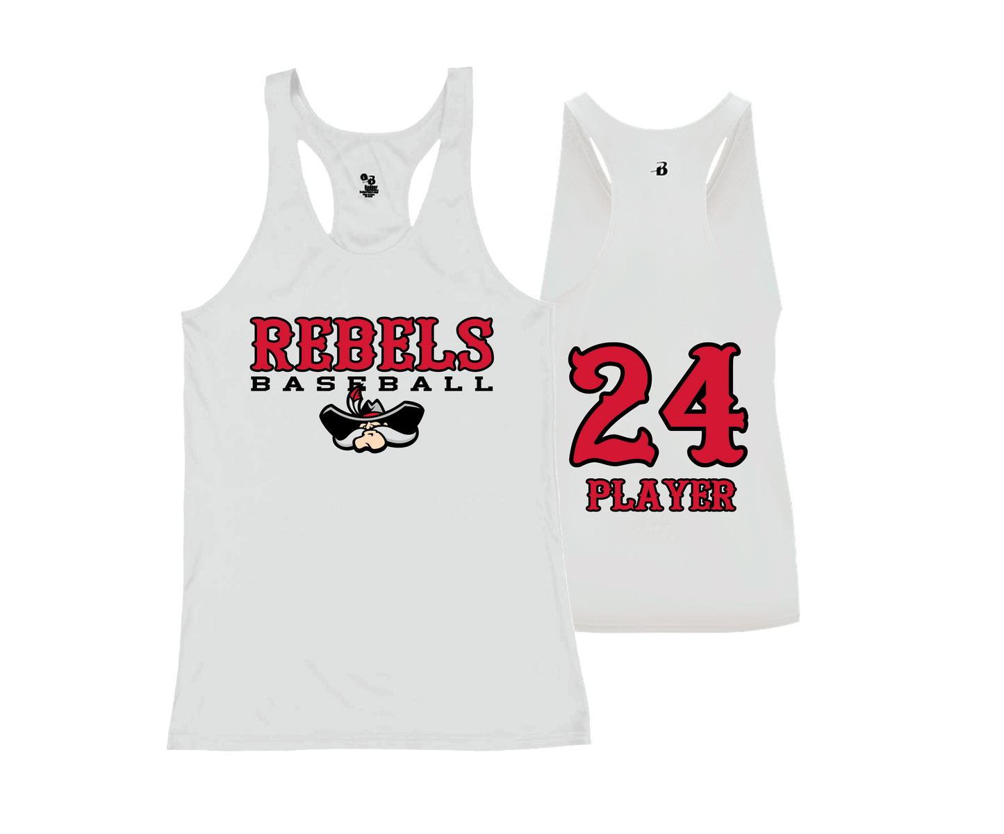 Harundale Rebels - DTF | Women's Performance Racerback