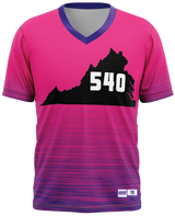 540 Softball - PINK - FDS  Womens Short Sleeve Jersey