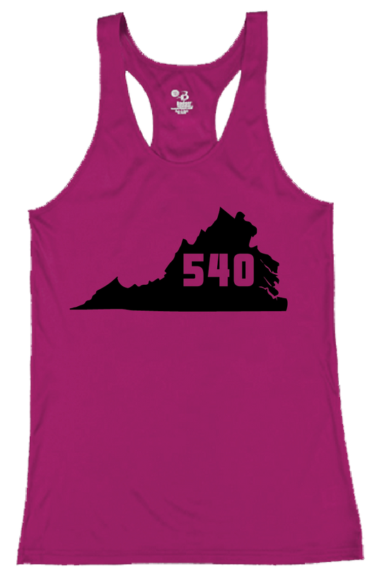 540 Softball - DTF | Women's Performance Racerback