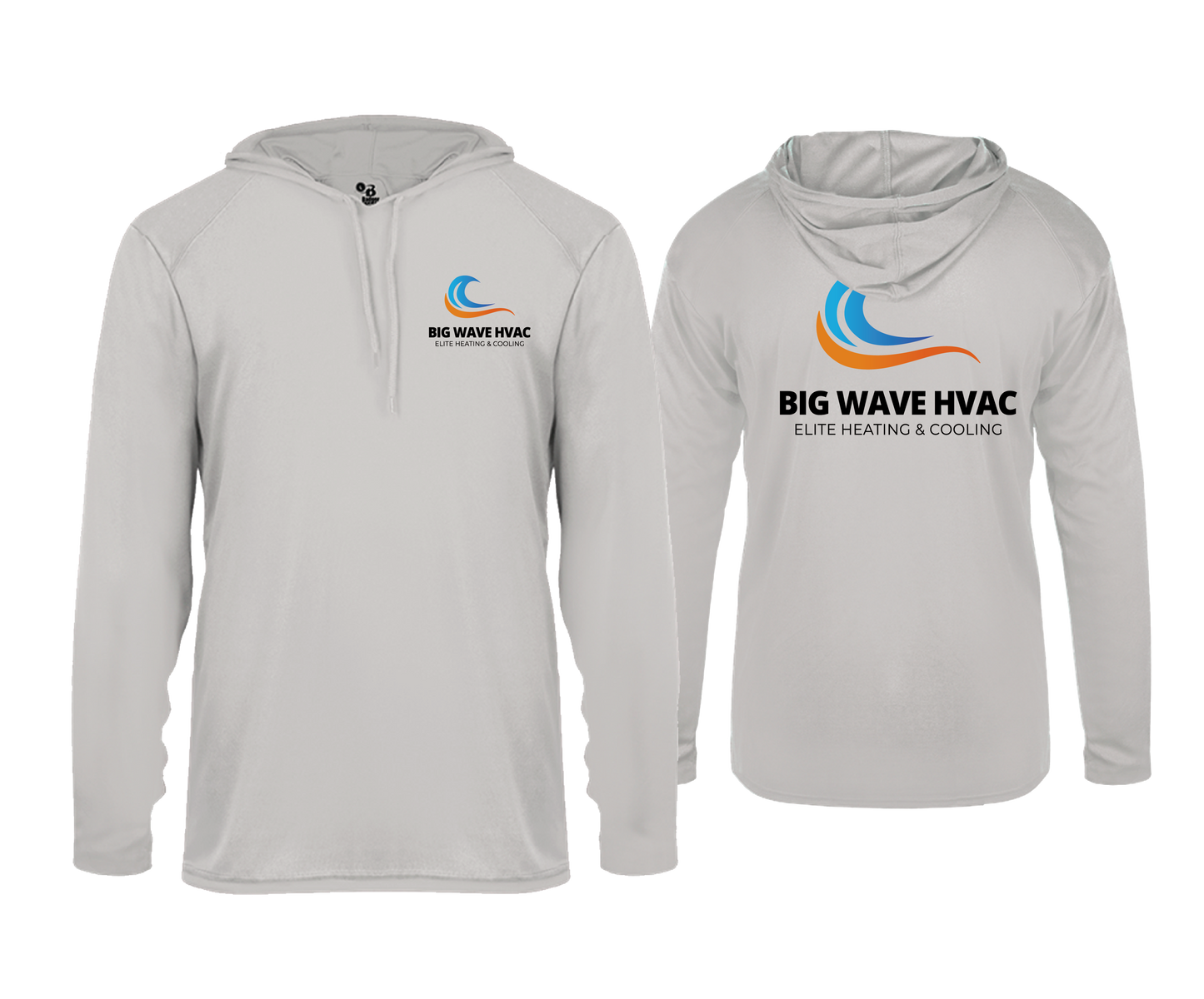 Big Wave HVAC LS Hooded Tee