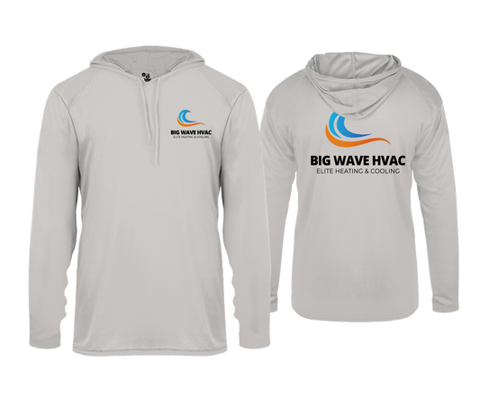 Big Wave HVAC LS Hooded Tee