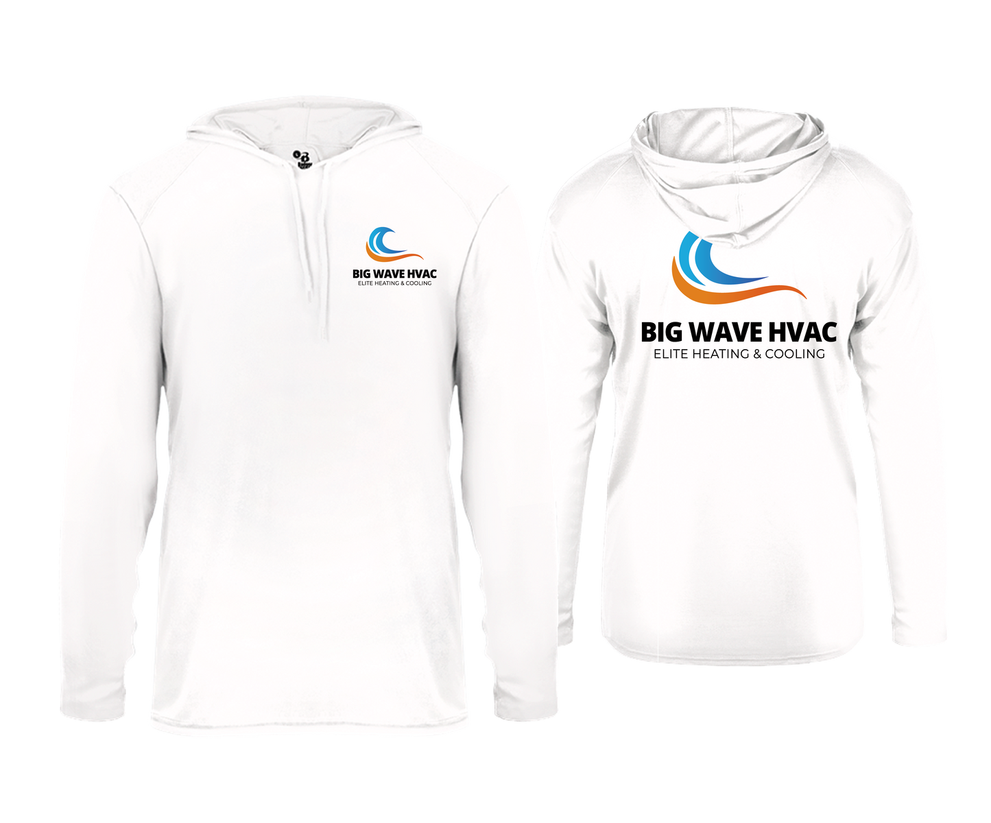 Big Wave HVAC LS Hooded Tee