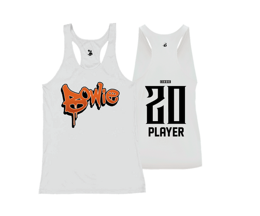 Bowie Bulldogs 14U - DTF | Women's Performance Racerback