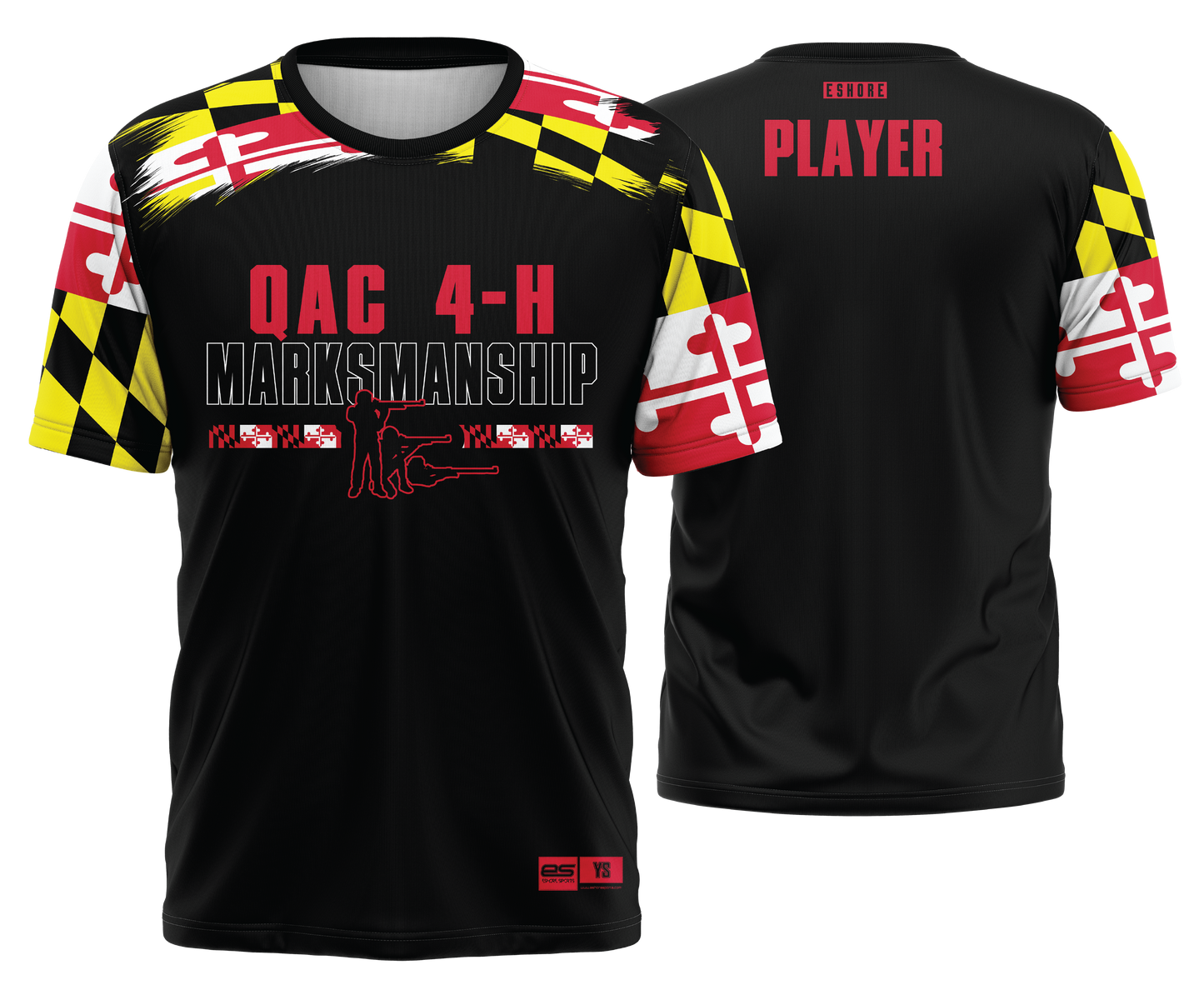 QAC 4-H Markmanship - FDS | Unisex Short Sleeve Jersey