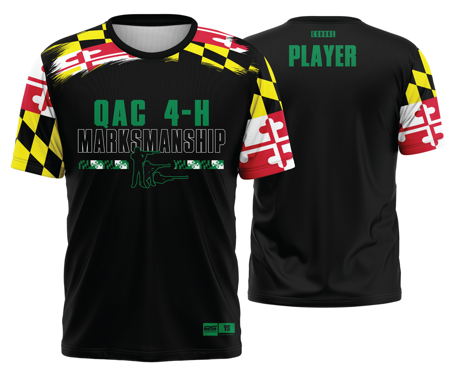 QAC 4-H Markmanship - FDS | Unisex Short Sleeve Jersey