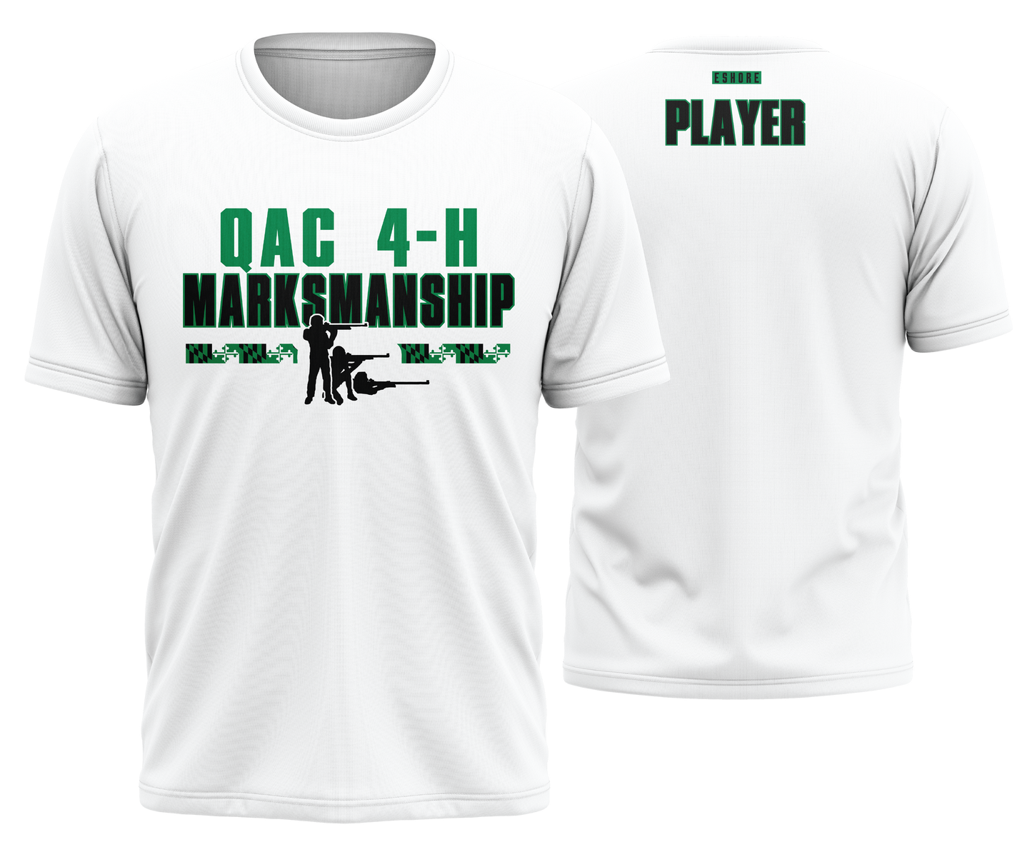 QAC 4-H Marksmanship - Semi Sub Short Sleeve Performance Tee