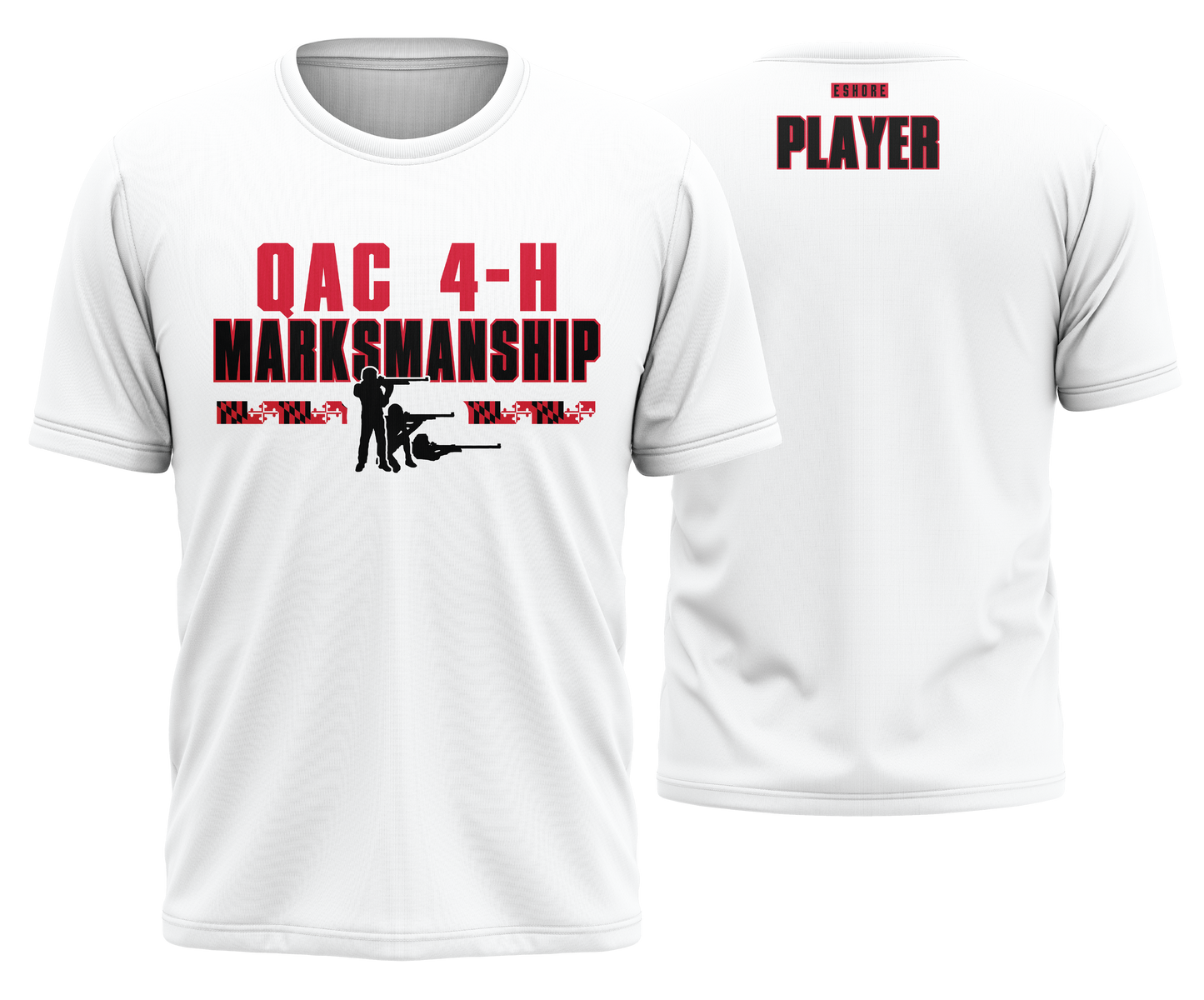 QAC 4-H Marksmanship - Semi Sub Short Sleeve Performance Tee