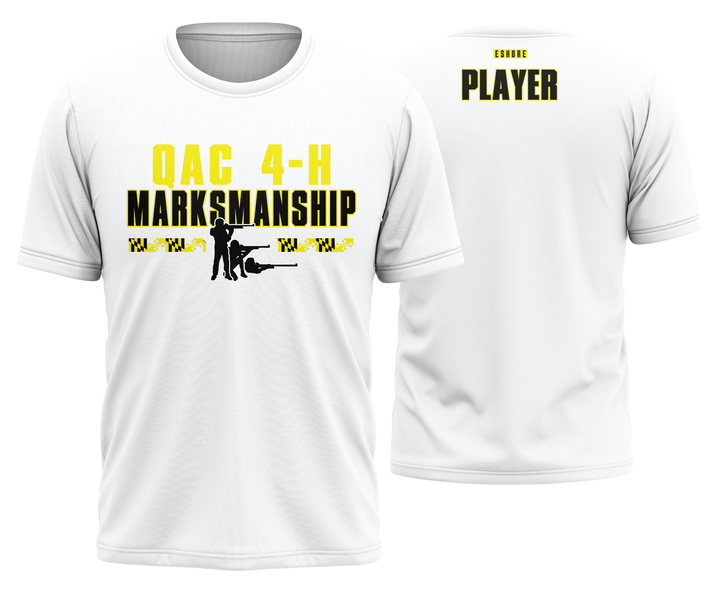 QAC 4-H Marksmanship - Semi Sub Short Sleeve Performance Tee