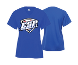 ESP Baseball Women's V Neck Performance Tee