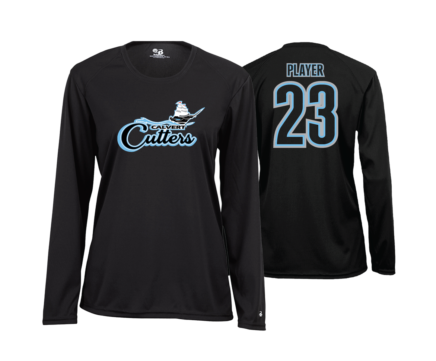Calvert Cutters - DTF | Women's Long Sleeve Performance Tee