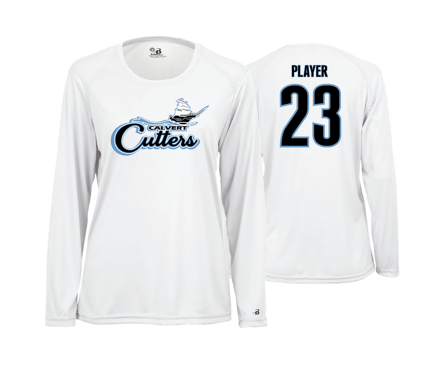 Calvert Cutters - DTF | Women's Long Sleeve Performance Tee