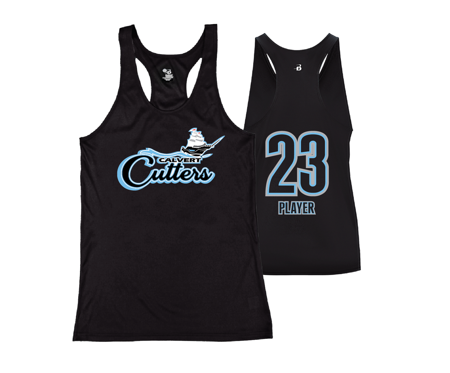 Calvert Cutters - DTF | Women's Performance Racerback