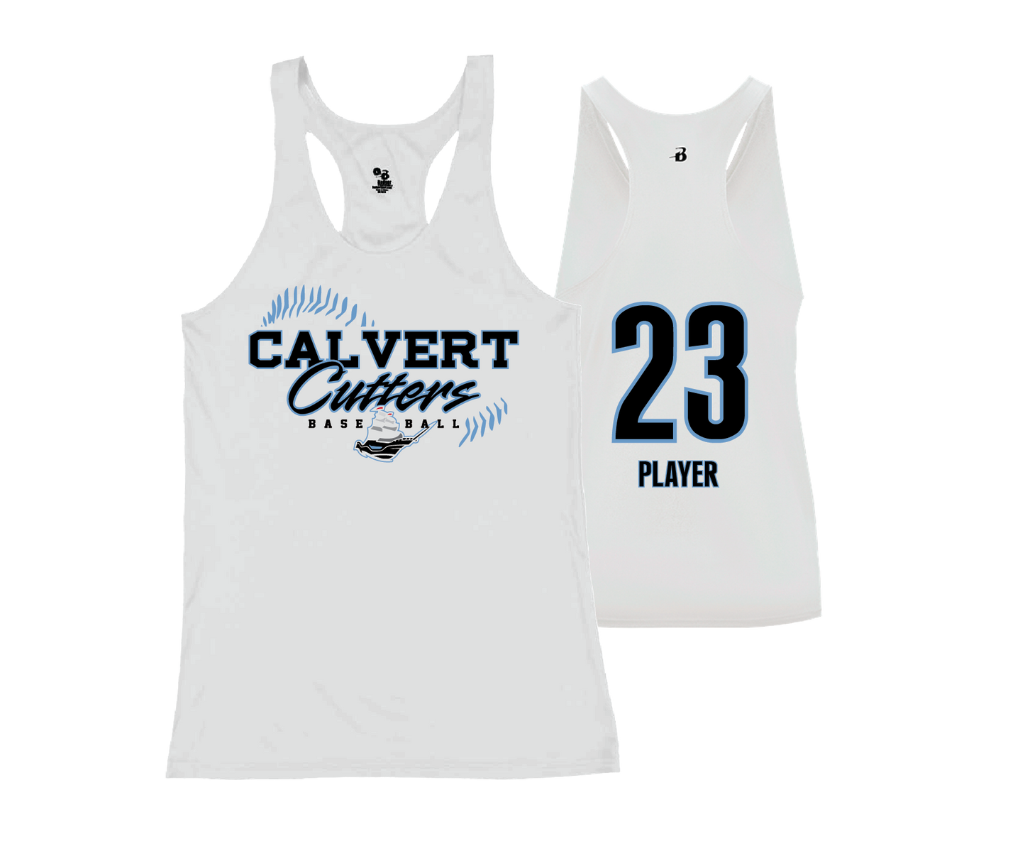Calvert Cutters - DTF | Women's Performance Racerback