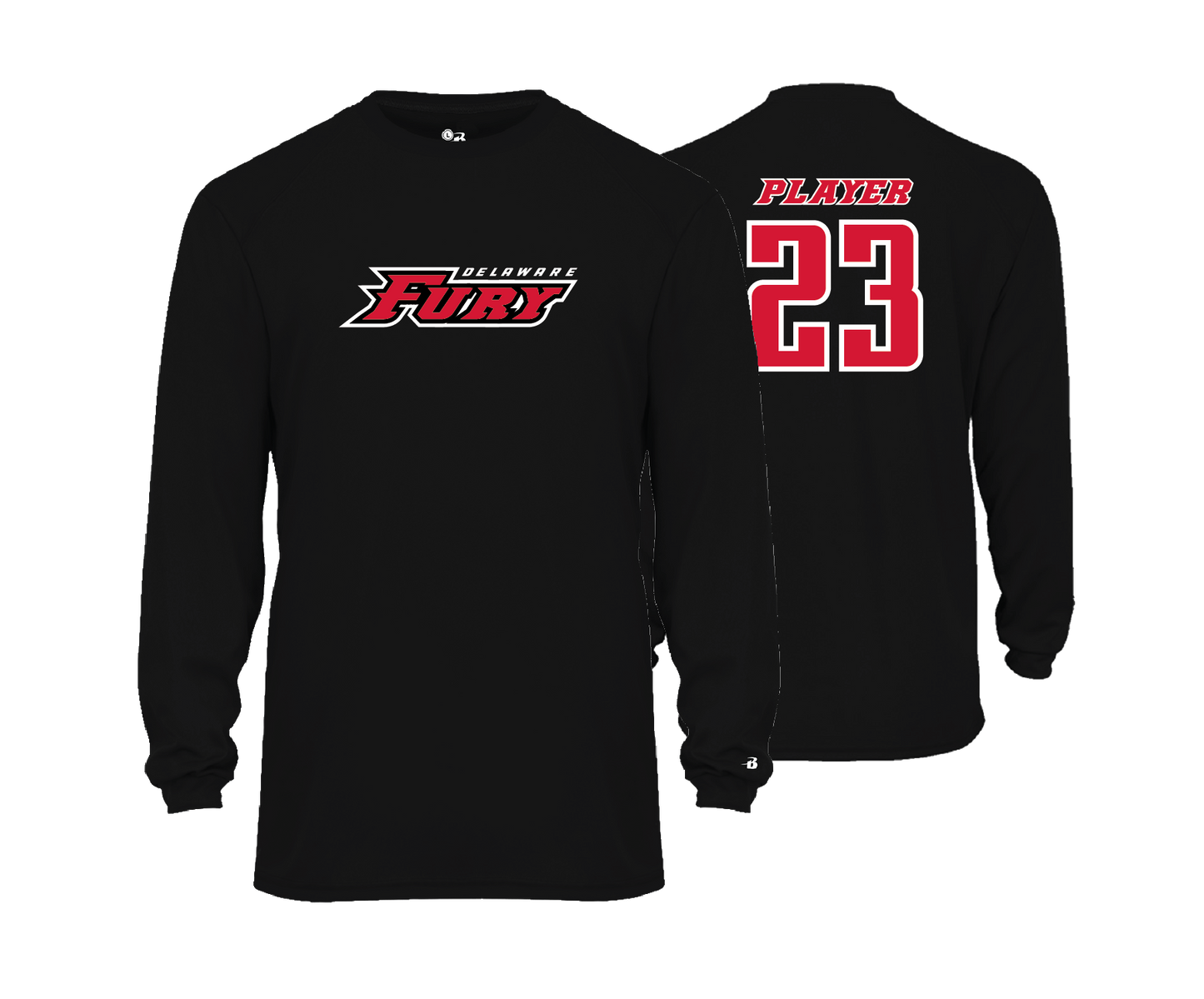 DE Fury - DTF Long Sleeve Performance Tee