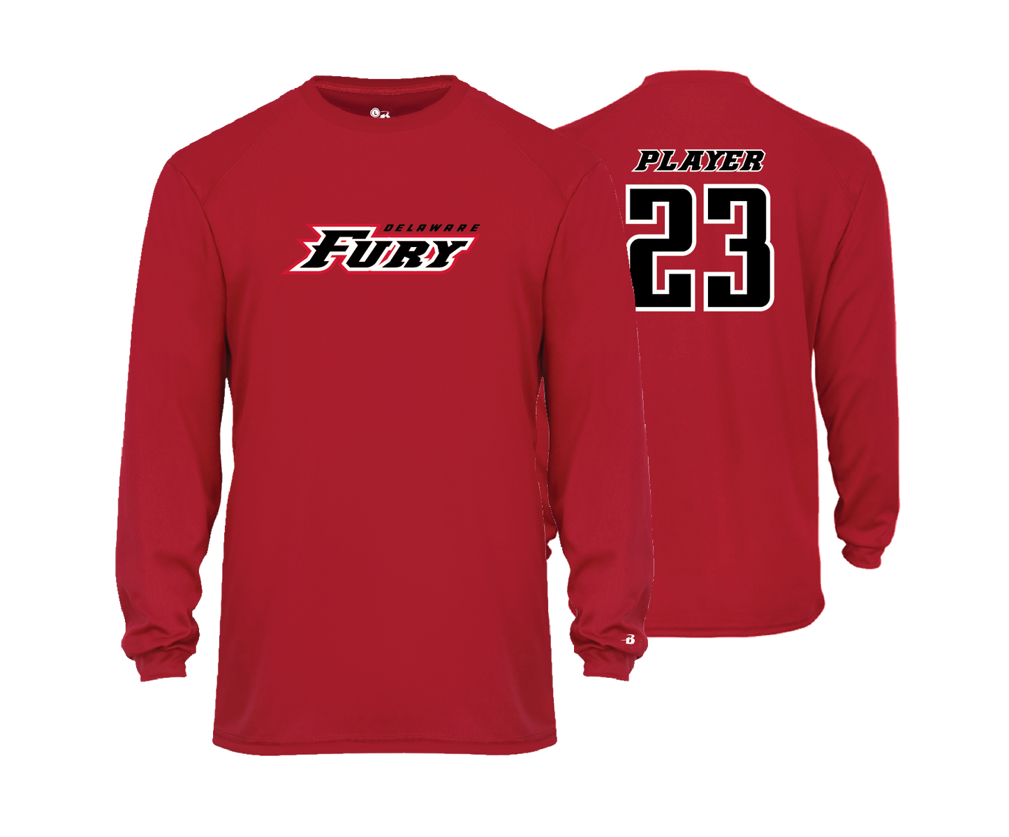 DE Fury - DTF Long Sleeve Performance Tee