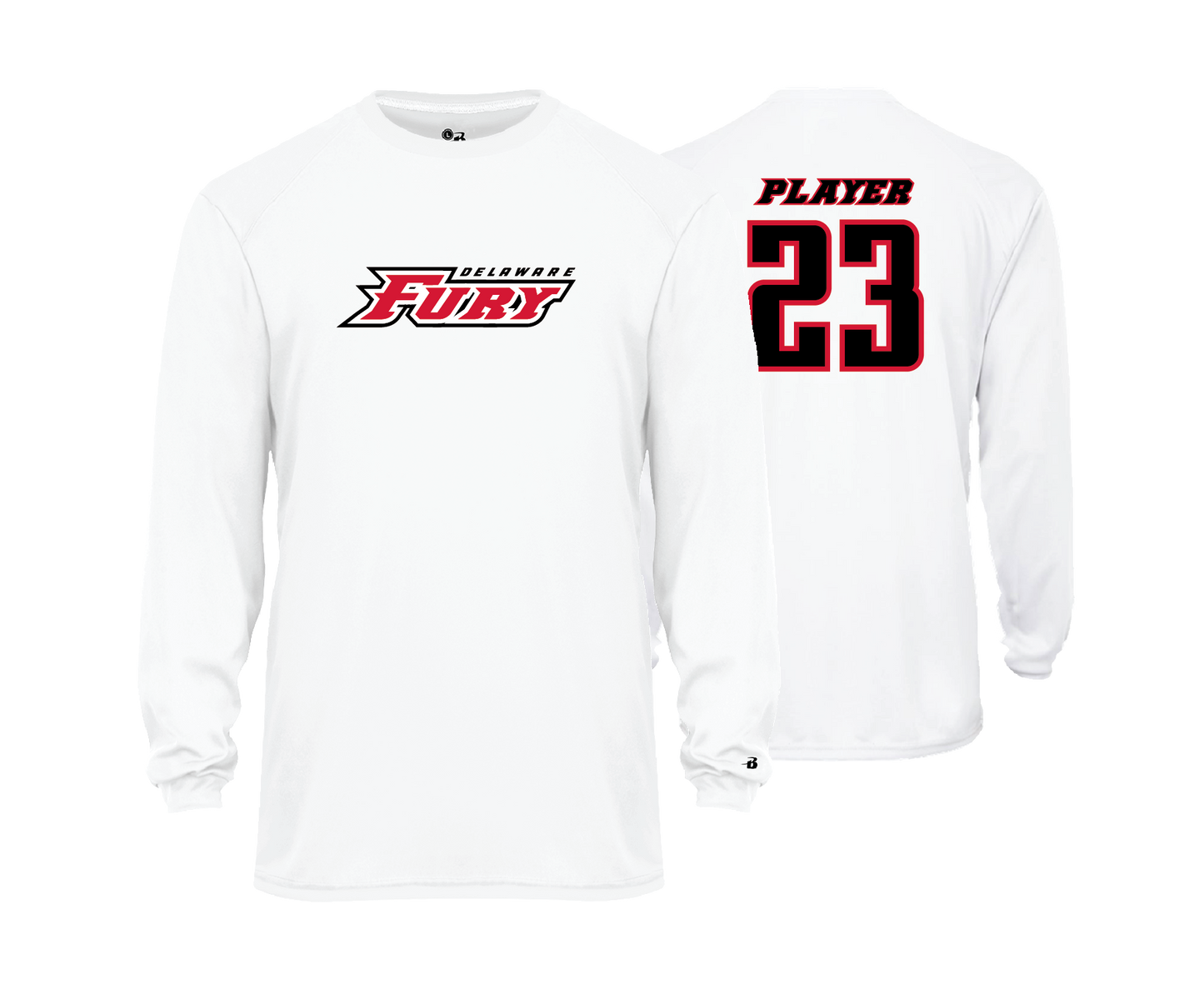 DE Fury - DTF Long Sleeve Performance Tee
