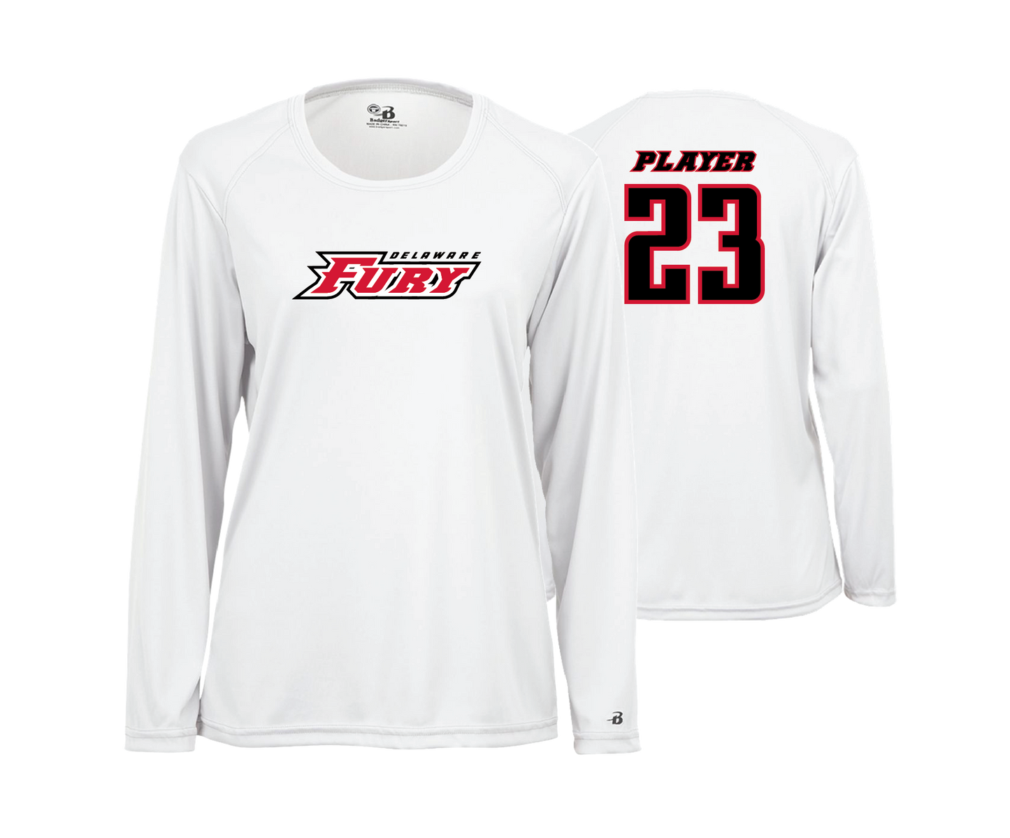 DE Fury - DTF Long Sleeve Performance Tee