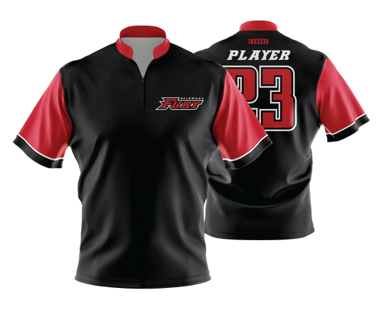 DE Fury - FDS | Unisex Short Sleeve 1/4 Zip BP Jacket