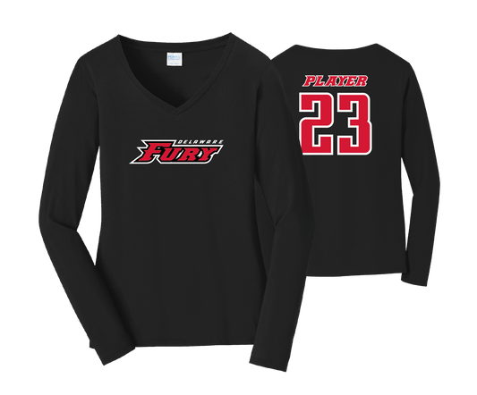 DE Fury - DTF Long Sleeve Cotton Tee