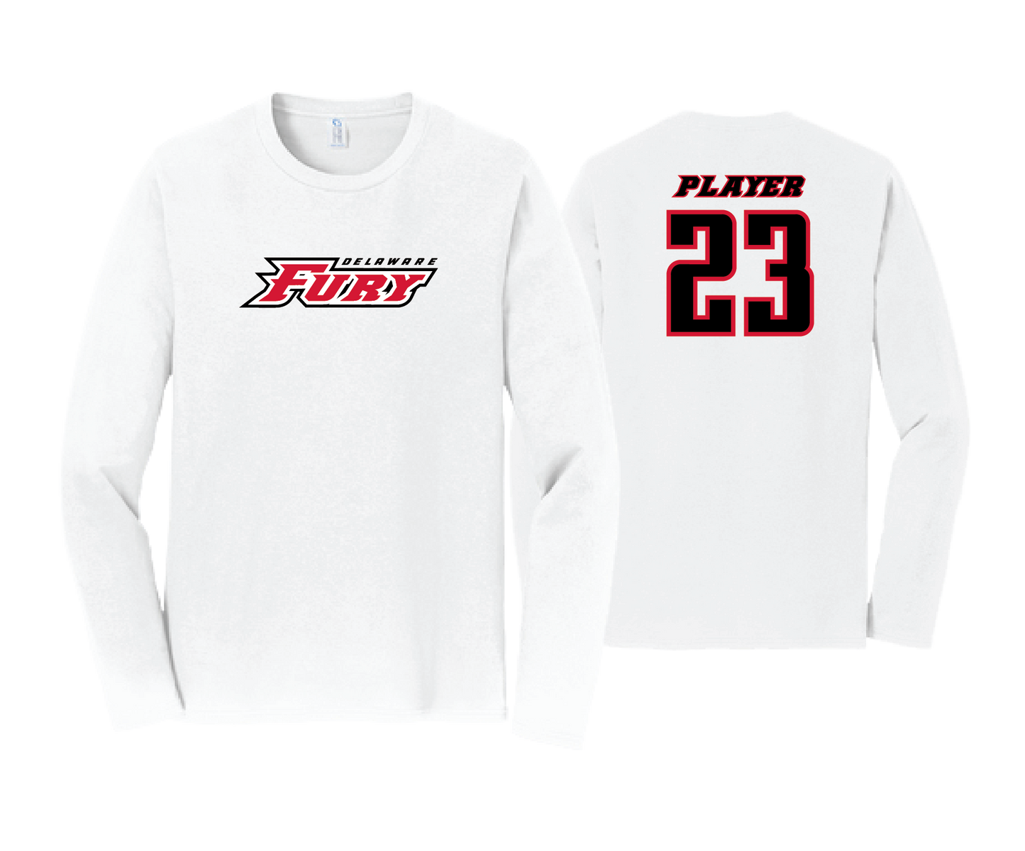 DE Fury - DTF Long Sleeve Cotton Tee