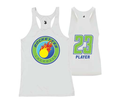 Rockettes Lacrosse - DTF | Women's Performance Racerback