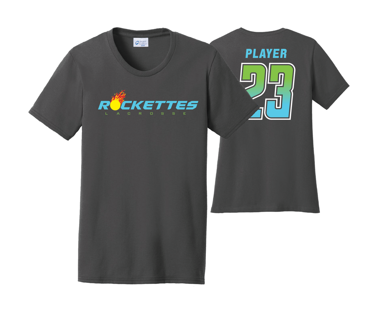 Rockettes Lacrosse - DTF | Women's Short Sleeve Cotton Tee