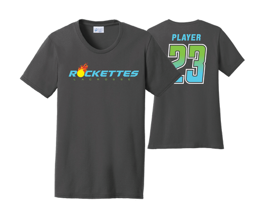 Rockettes Lacrosse - DTF | Women's Short Sleeve Cotton Tee