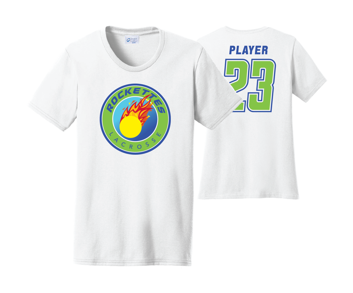 Rockettes Lacrosse - DTF | Women's Short Sleeve Cotton Tee
