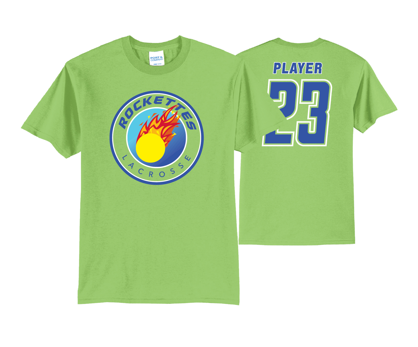 Rockettes Lacrosse - DTF | Unisex Short Sleeve Cotton Tee