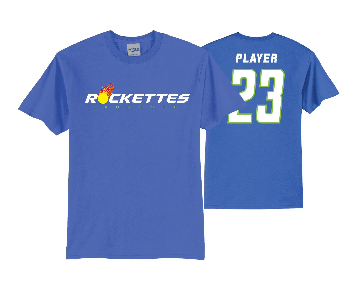 Rockettes Lacrosse - DTF | Unisex Short Sleeve Cotton Tee