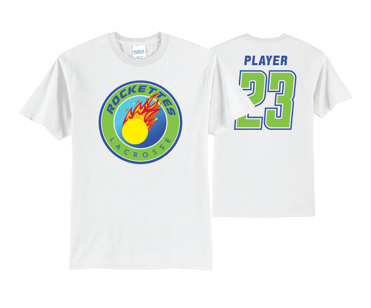 Rockettes Lacrosse - DTF | Unisex Short Sleeve Cotton Tee