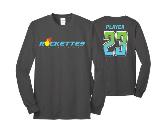 Rockettes Lacrosse - DTF | Unisex Long Sleeve Cotton Tee