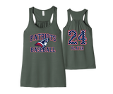 Patriots Baseball - DTF | Women's Racerback Tank