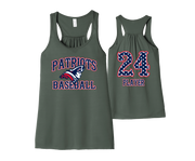 Patriots Baseball - DTF | Women's Racerback Tank
