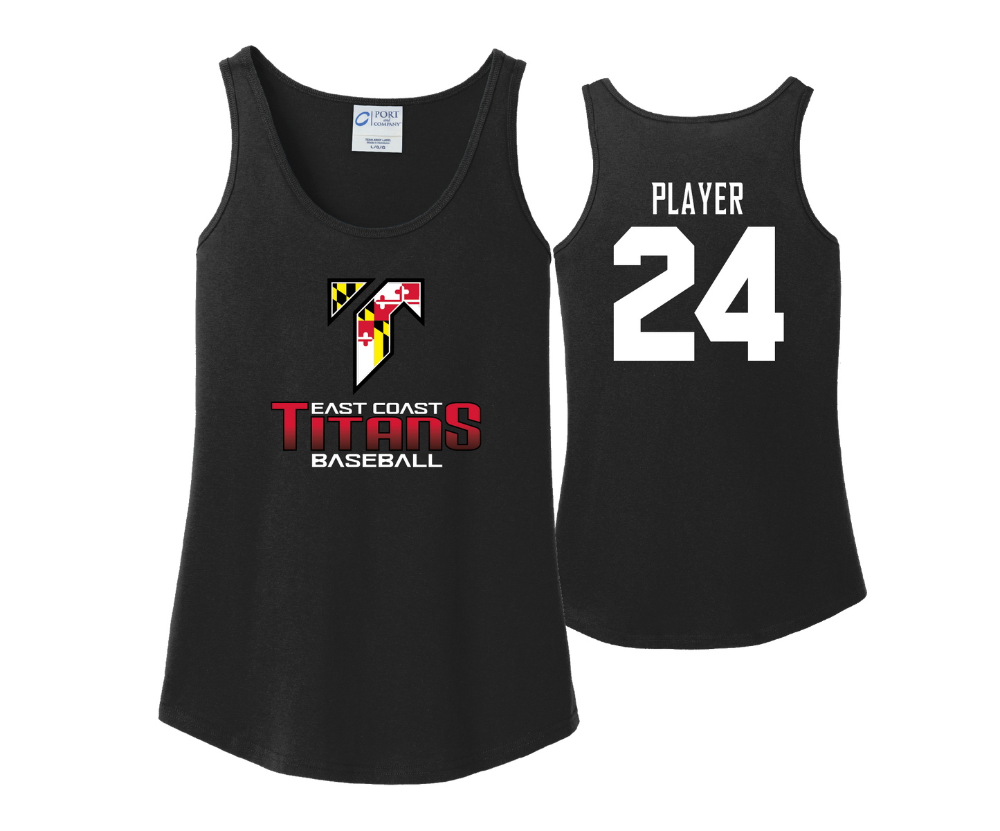 East Coast Titans - DTF | Women's Cotton Tank Top