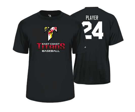 East Coast Titans - DTF | Unisex Short Sleeve Performance Tee