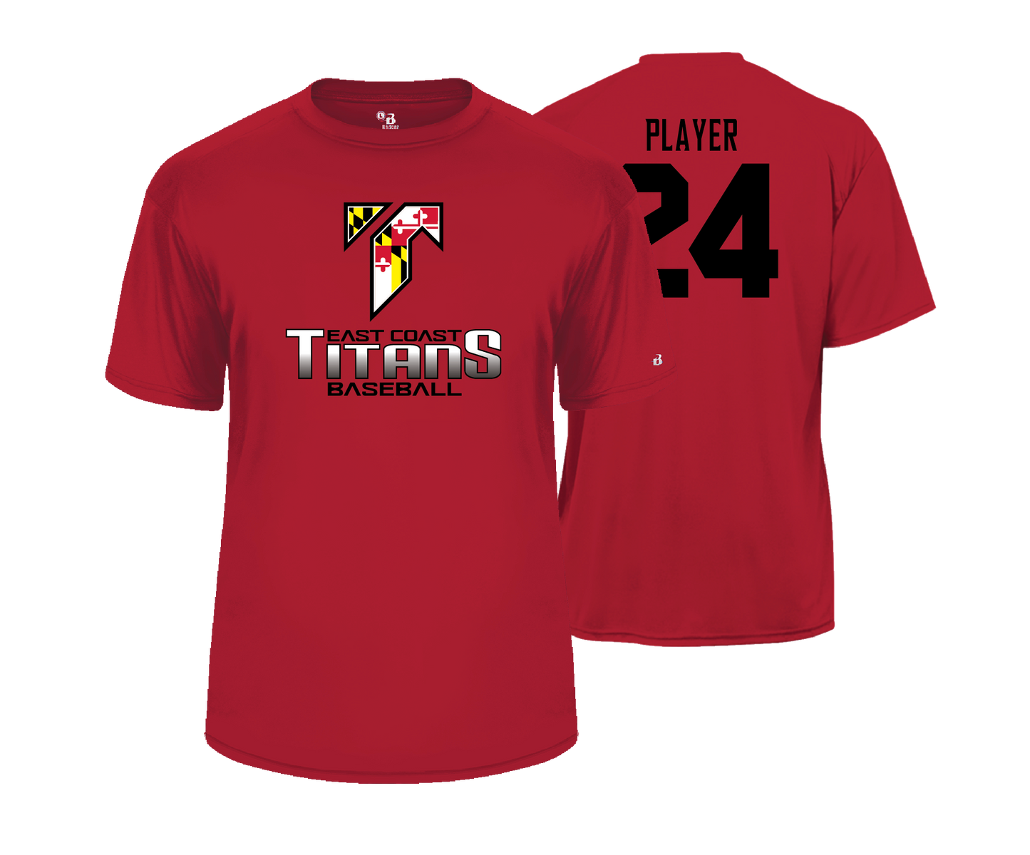 East Coast Titans - DTF | Unisex Short Sleeve Performance Tee