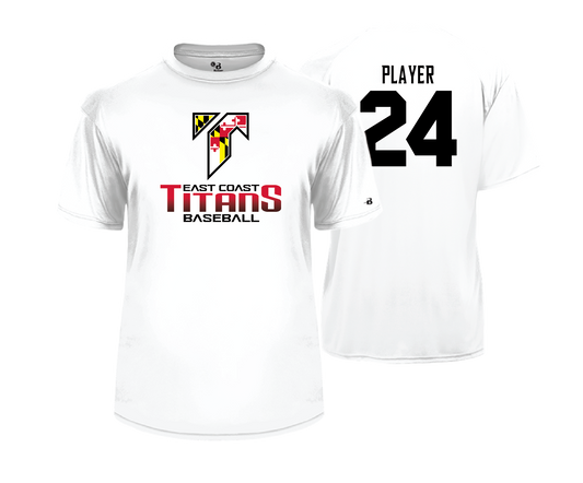 East Coast Titans Tee White