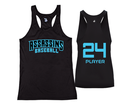 Diamond Assassins - DTF | Women's Performance Racerback
