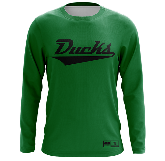 Diamond State Ducks - Green Jersey (Long Sleeve)