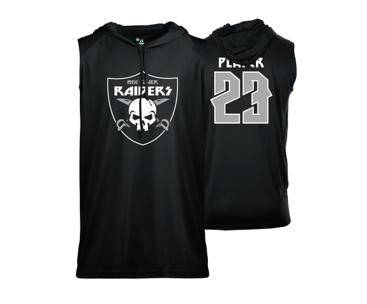 Pax River Raiders - DTF | Men's Sleeveless Hooded Performance Tee