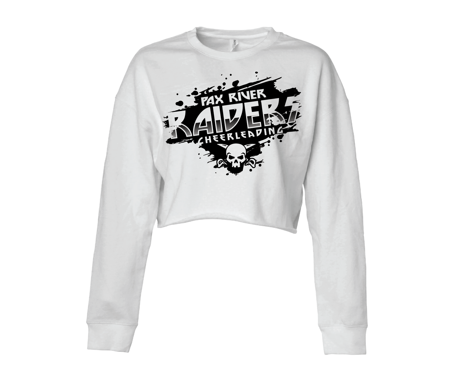Pax River Raiders - DTF | Women's Long Sleeve Crop Shirt