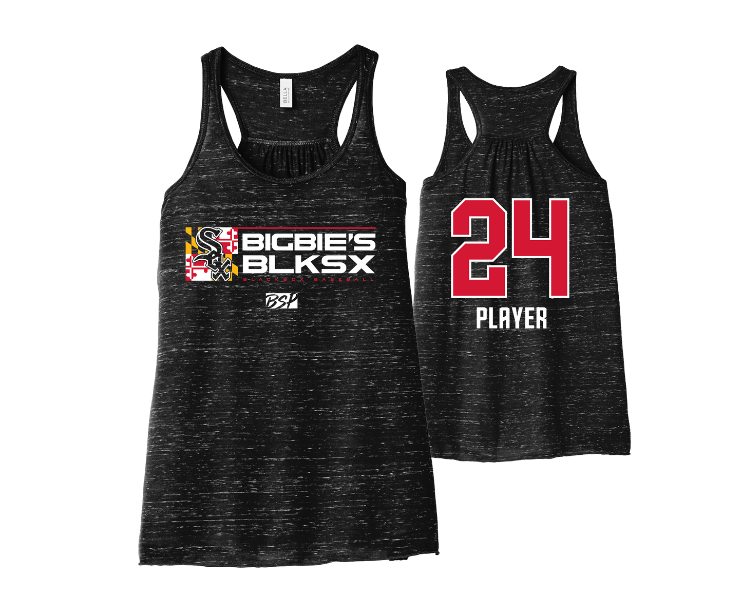 BSP Mom - DTF | BELLA+CANVAS® Women's Flowy Racerback Tank