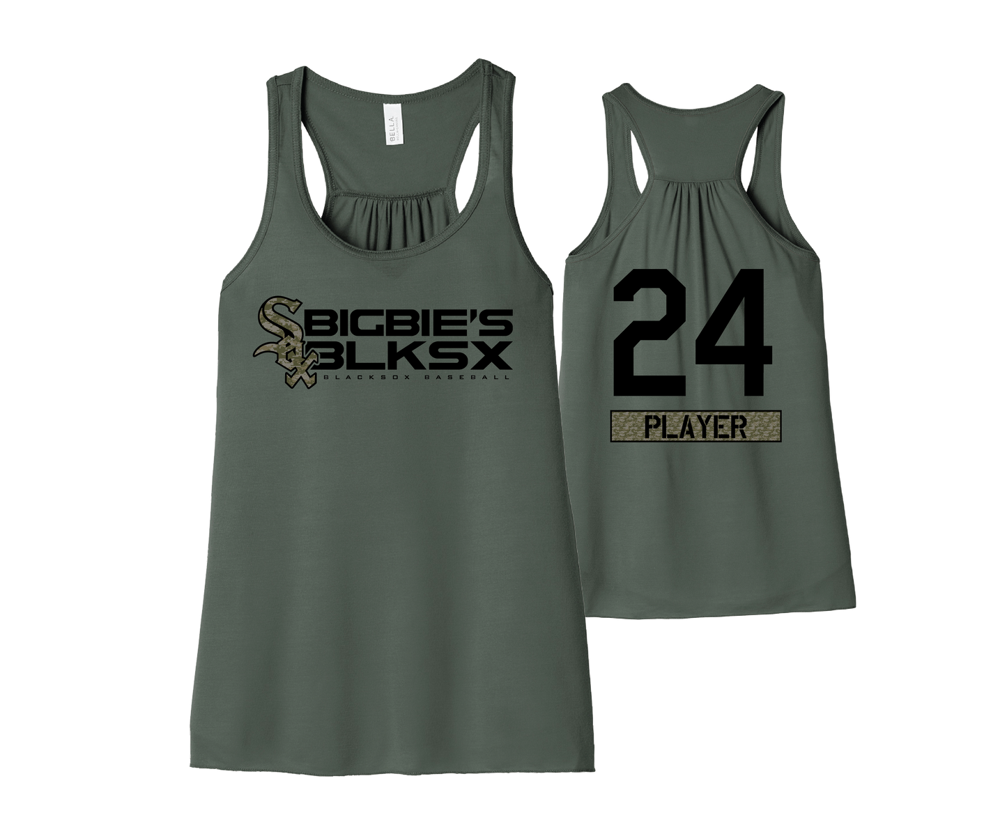 BSP Mom - DTF | BELLA+CANVAS® Women's Flowy Racerback Tank